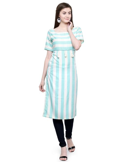 women's straight kurta - 19832320 - Standard Image - 0