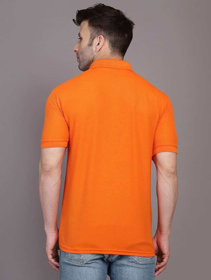 men solid cotton polo t-shirt - 19833954 -  Standard Image - 2