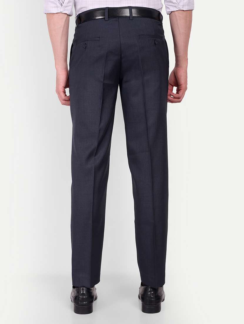 solid flat front formal trousers - 19838959 -  Standard Image - 2