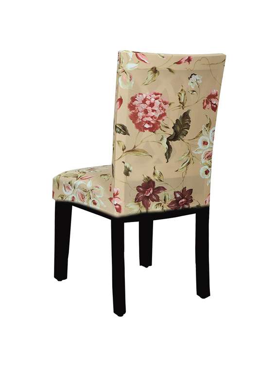 pack of 6 beige printed chair cover - 19839480 -  Standard Image - 2