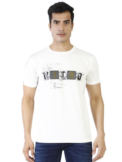 crew neck chest print t-shirt - 19839997 - Standard Image - 0