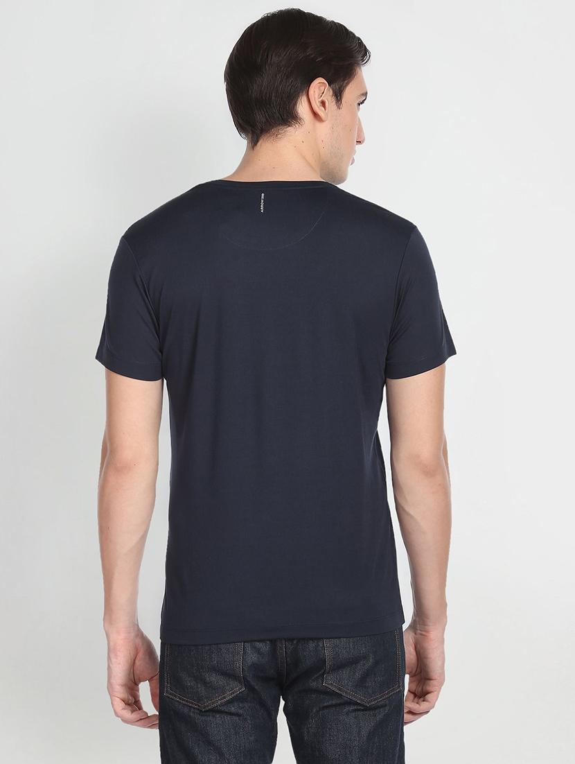 crew neck chest print t-shirt - 19840048 - Standard Image - 2
