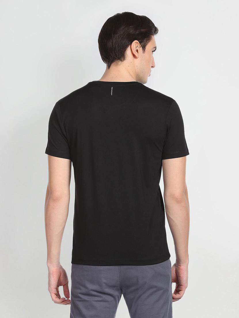 crew neck chest print t-shirt - 19840053 - Standard Image - 2