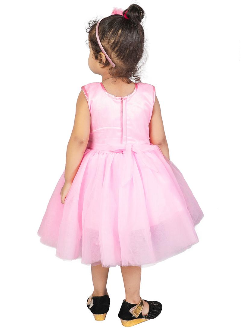girls round neck sleeveless frock - 19840704 - Standard Image - 2