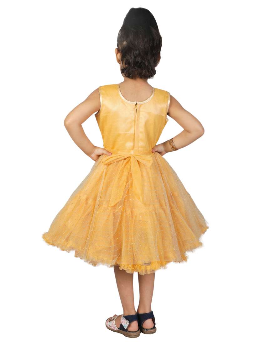 girls round neck sleeveless frock - 19840705 - Standard Image - 2
