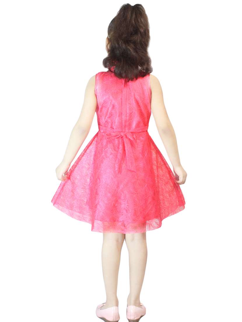 girls high neck sleeveless frock - 19840726 -  Standard Image - 2