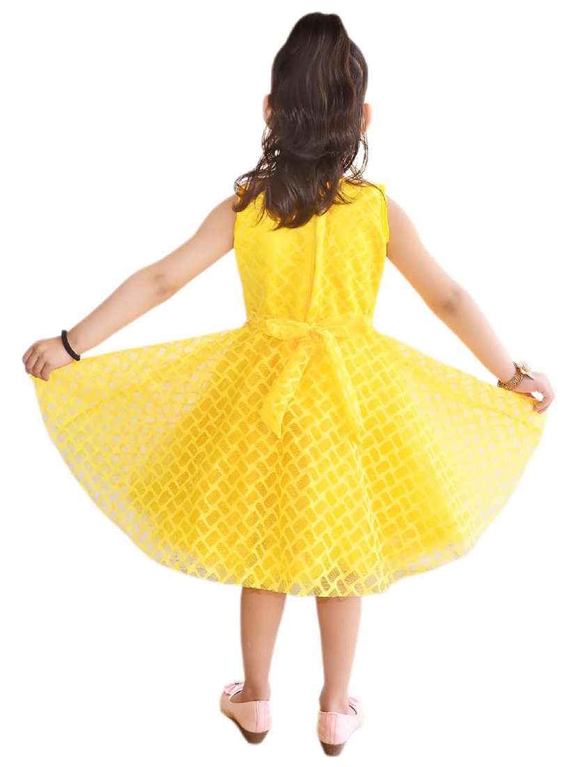girls round neck sleeveless frock - 19840742 -  Standard Image - 2