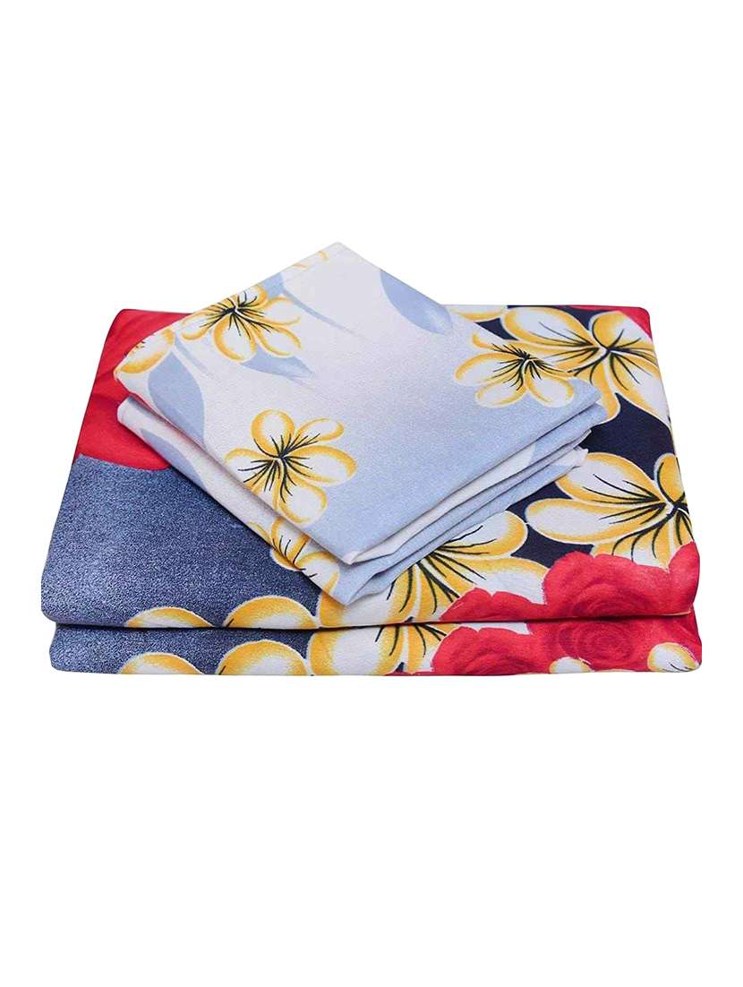 printed bedsheet with pillow covers - 19846842 -  Standard Image - 2