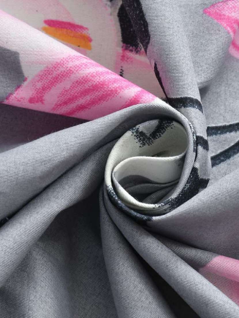 modefe polycotton printed double bedsheet with 2 pillow covers - 19846846 -  Standard Image - 2