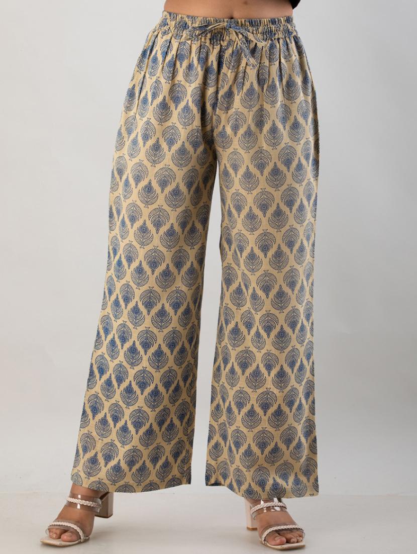 printed wide leg trouser - 19847185 -  Zoom Image - 0