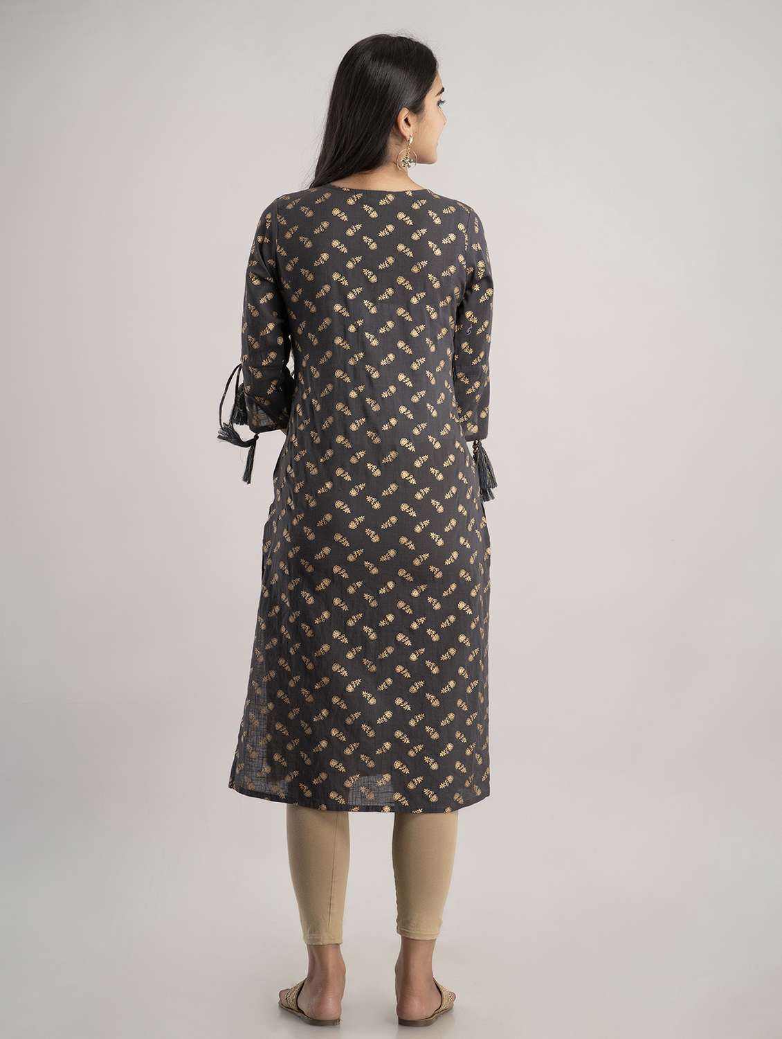 women's straight kurta - 19847272 - Standard Image - 2
