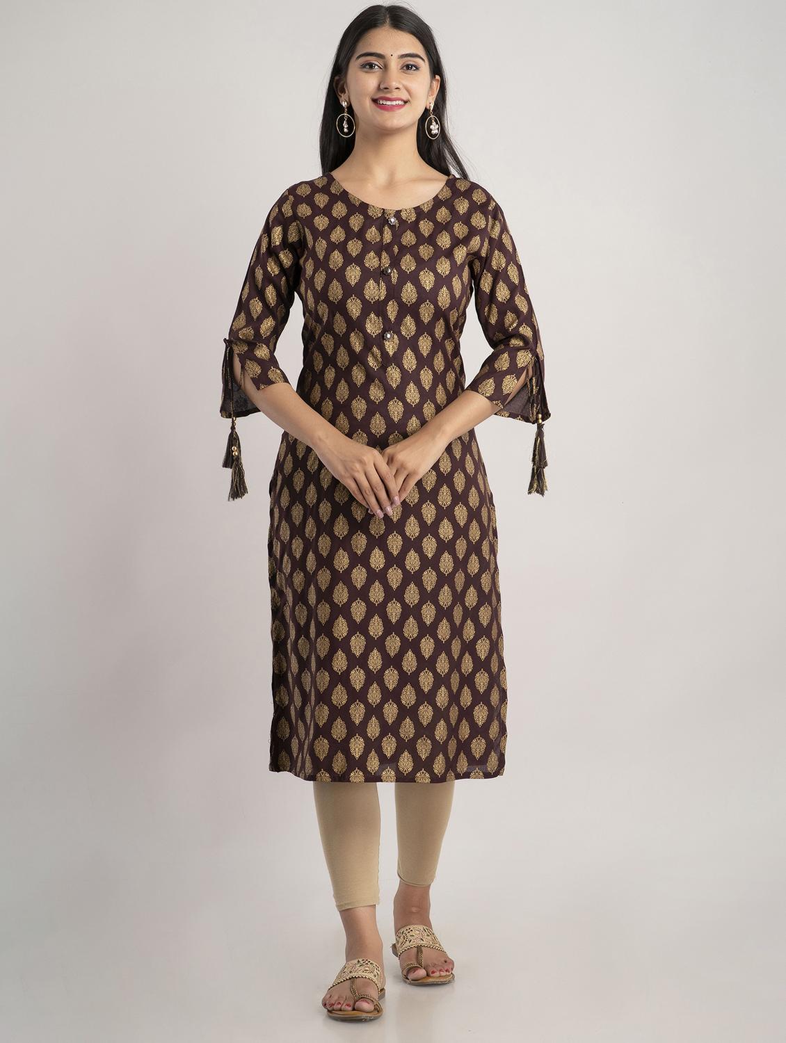 women's straight kurta - 19847281 -  Zoom Image - 0