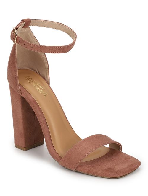 brown ankle strap sandal - 19848026 - Standard Image - 0