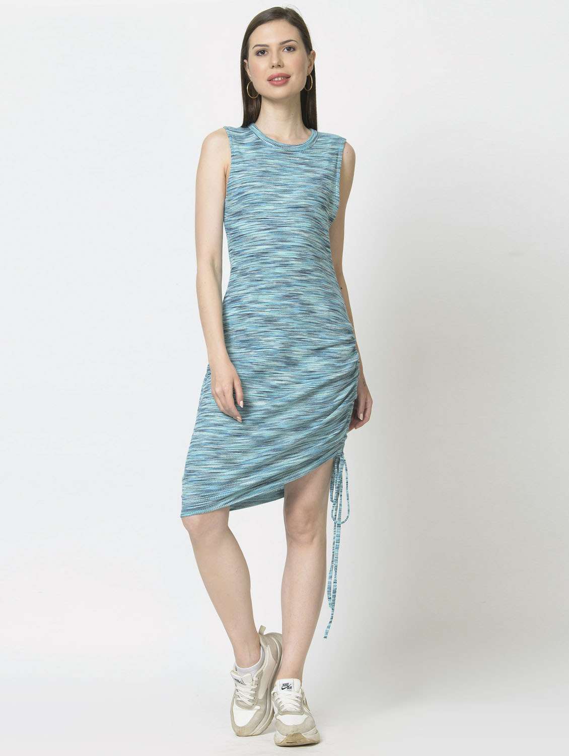 women's bodycon self design dress