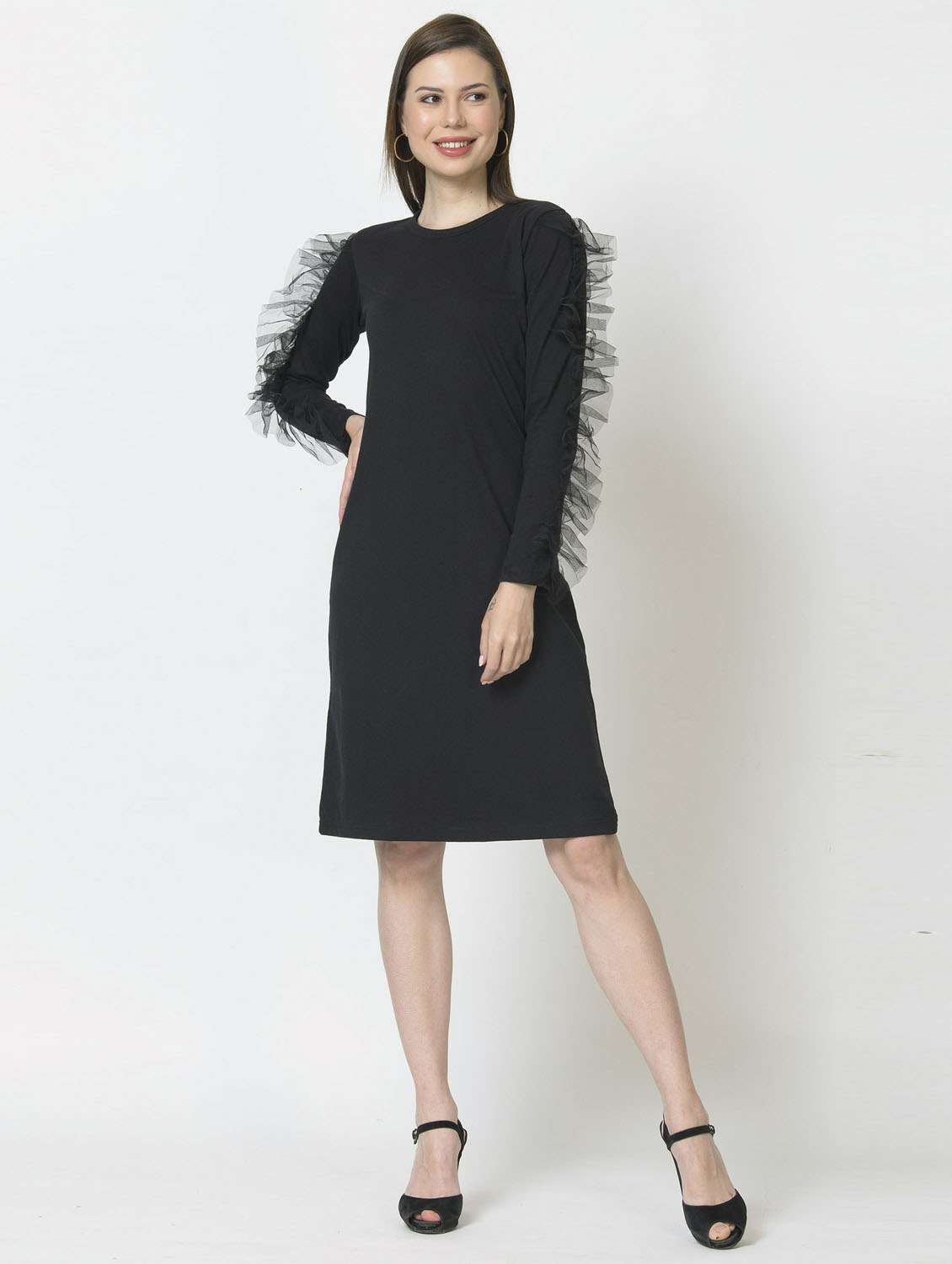 women's solid dress - 19848197 - Zoom Image - 0