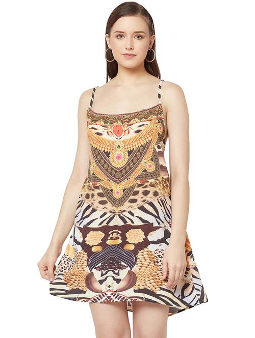 women's fit & flare dress - 19848441 - Standard Image - 0