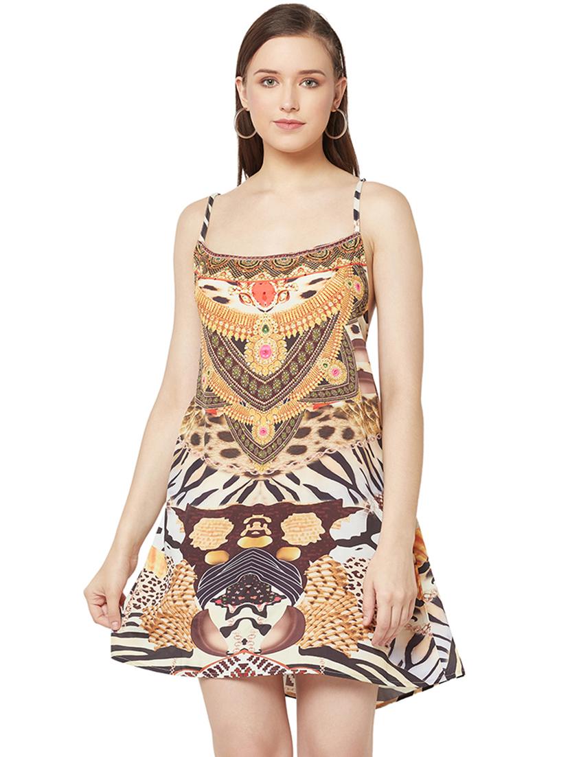women's fit & flare dress - 19848441 - Zoom Image - 0