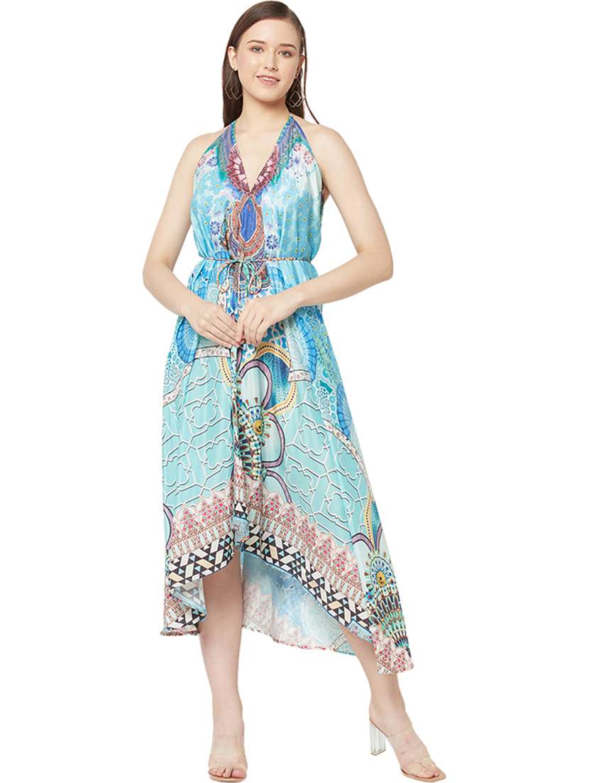 women's high low abstract dress - 19848451 - Zoom Image - 0