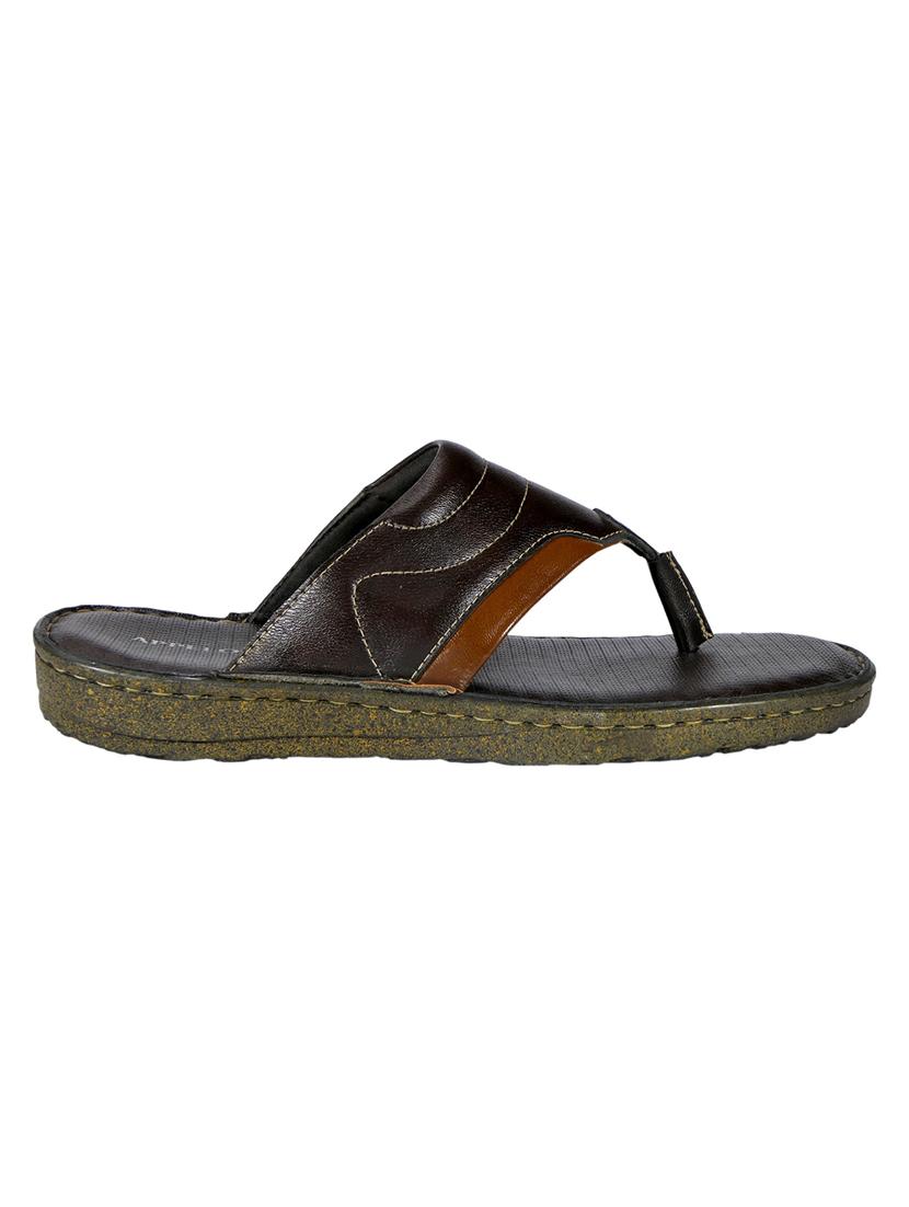 brown synthetic slip on flip flop - 19848676 - Standard Image - 2
