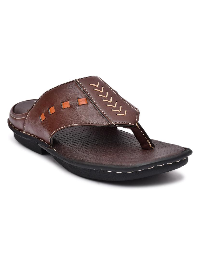 brown synthetic slip on flip flop - 19848703 - Standard Image - 2