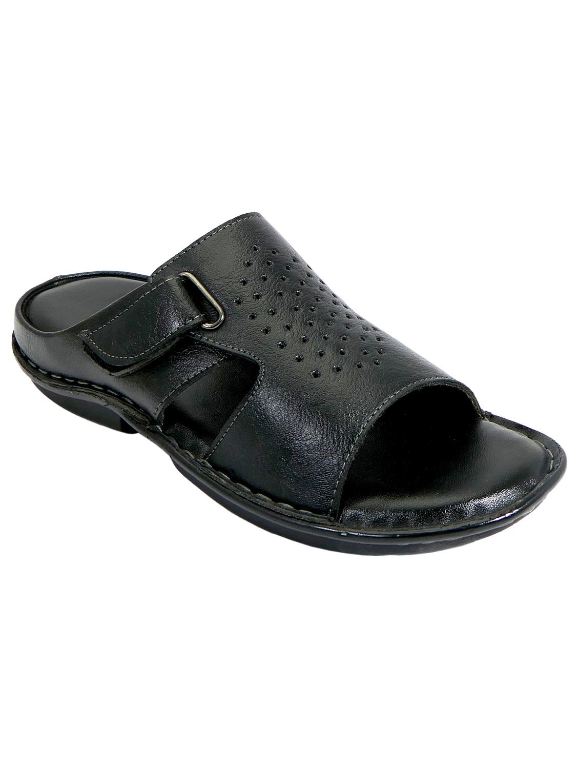 black synthetic slip on flip flop - 19848708 - Zoom Image - 0