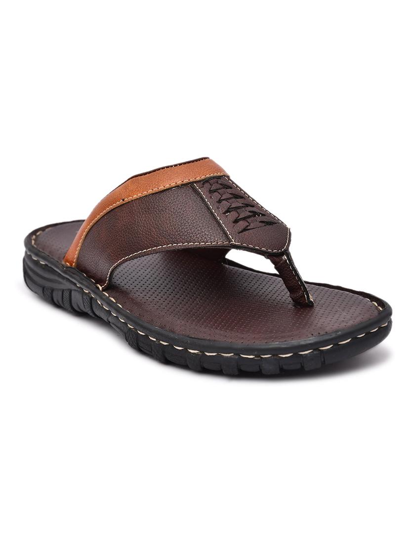 brown synthetic slip on flip flop - 19848732 - Standard Image - 2
