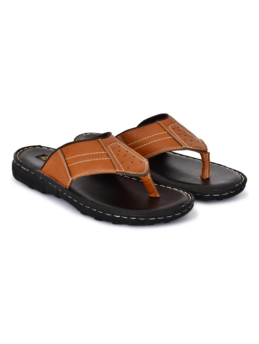 tan synthetic slip on flip flop - 19848733 - Standard Image - 2