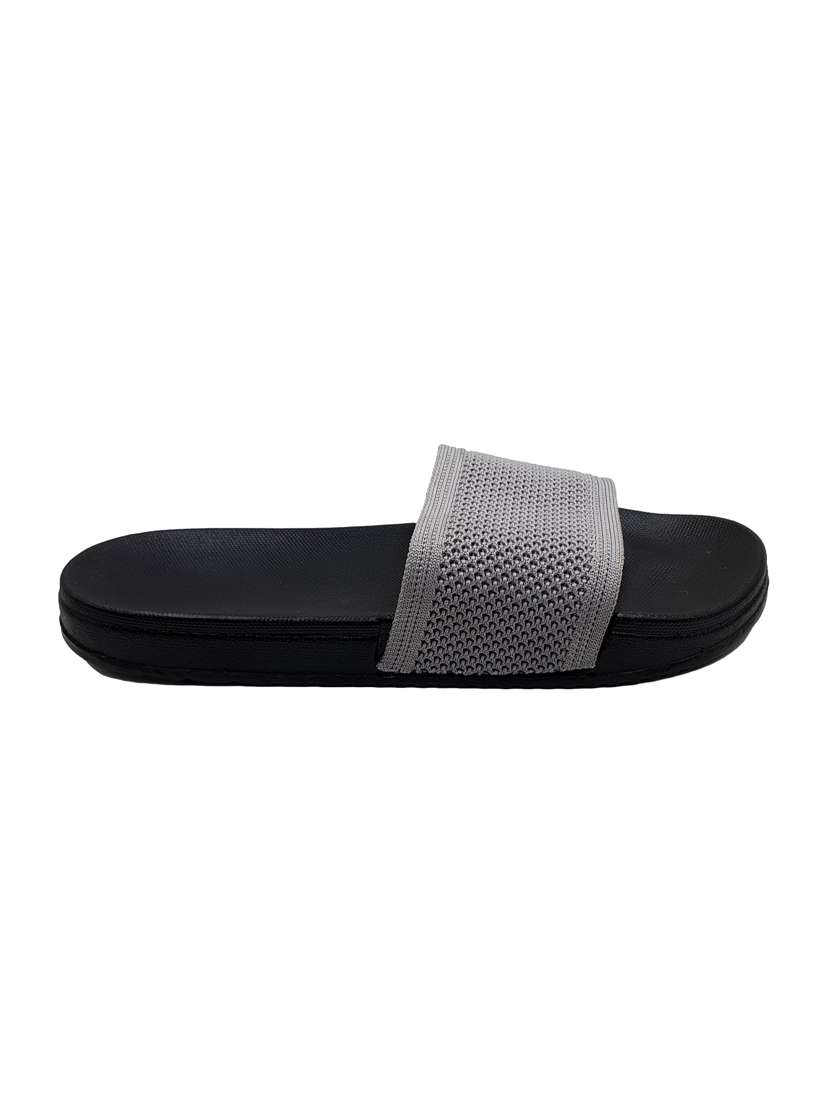 grey slip on flip flop - 19849245 -  Standard Image - 2