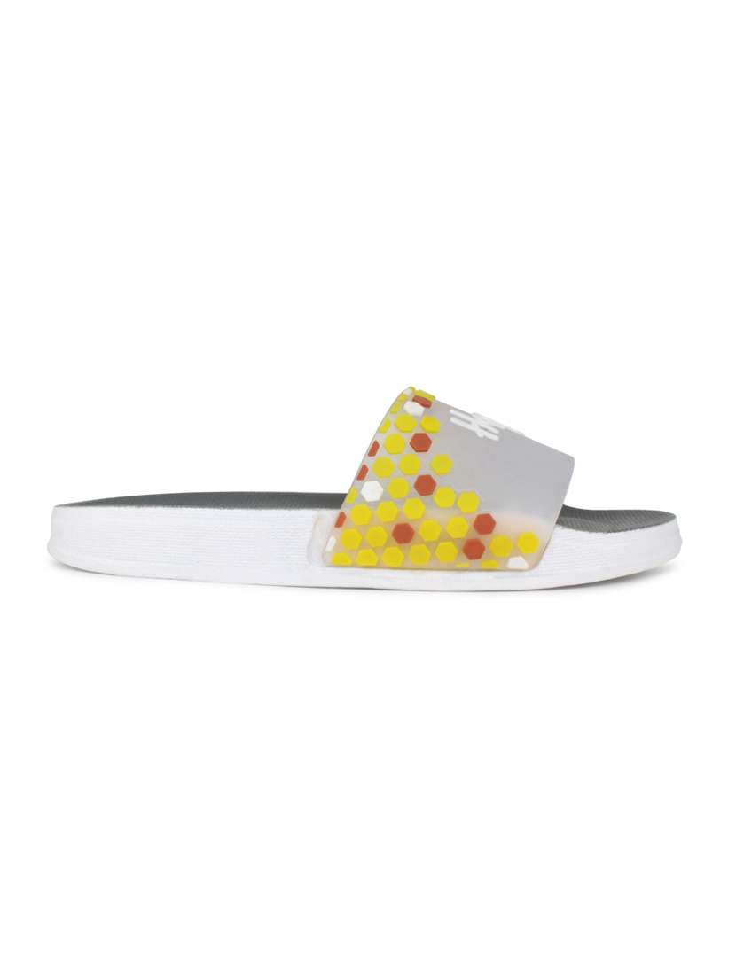 transparent honey grey flip flop for women - 19849513 - Standard Image - 2