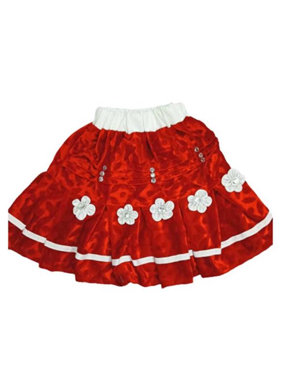 girls red skirt top twin set - 19849809 - Standard Image - 2