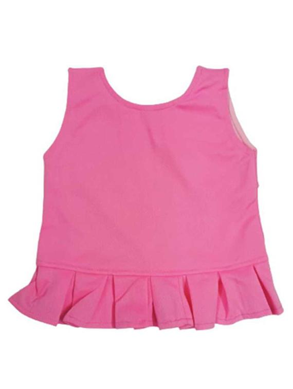 girls top & denim shorts twin set - 19849820 - Standard Image - 2