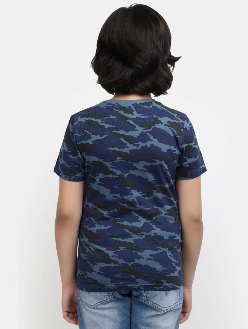 boys printed round neck t-shirt - 19850393 -  Standard Image - 2