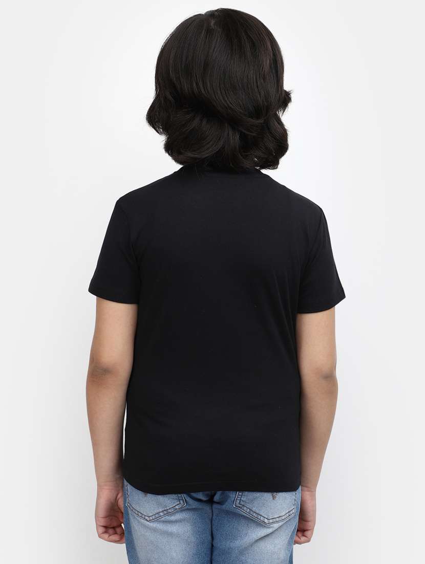 boys printed round neck t-shirt - 19850420 -  Standard Image - 2