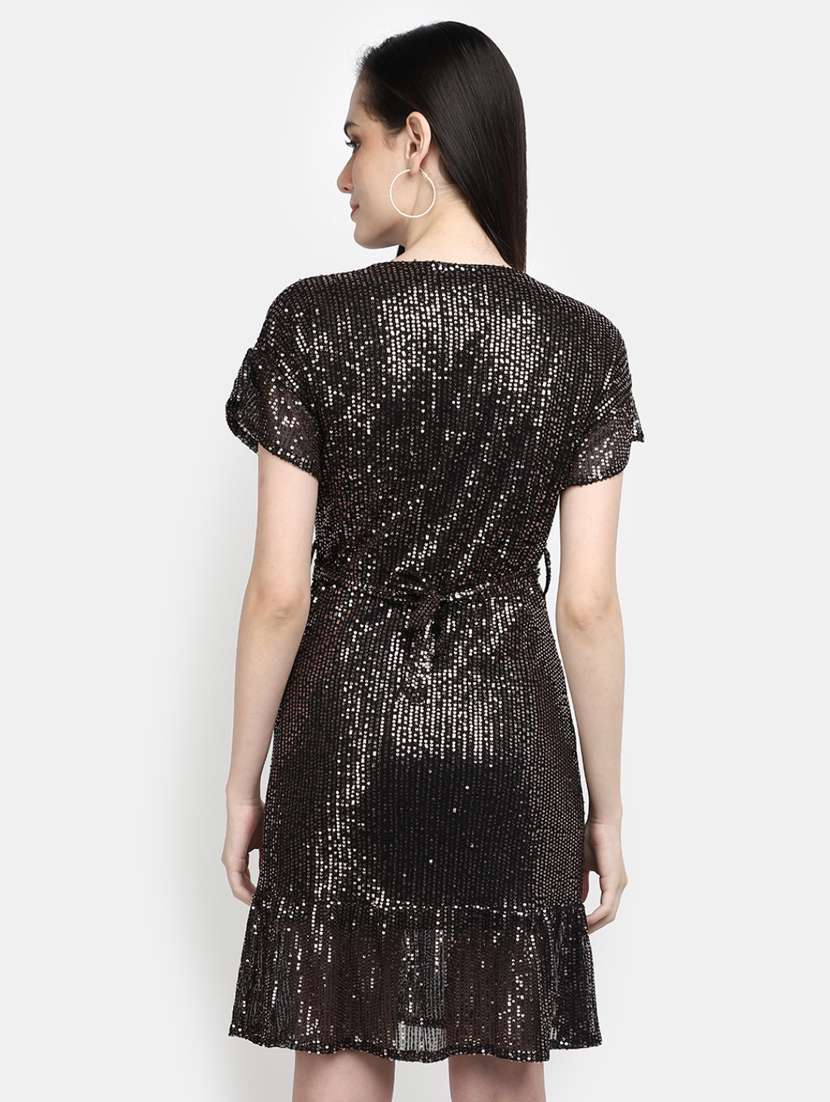 women's tiered mini dress - 19853017 -  Standard Image - 2