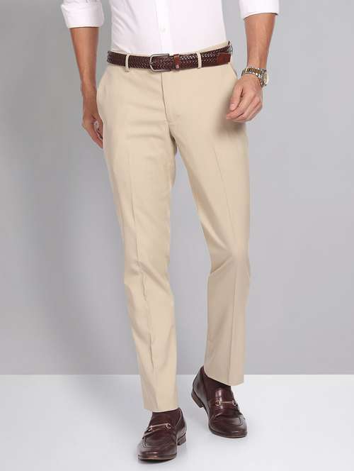 mid rise solid formal trouser - 19853767 -  Standard Image - 0