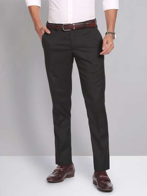 mid rise solid formal trouser - 19853771 -  Standard Image - 0