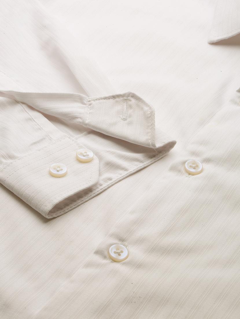 men white regular fit plain casual shirt - 19855947 - Standard Image - 7