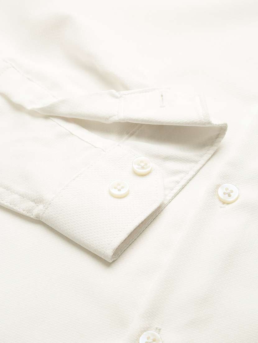 white cotton casual shirt - 19855951 -  Standard Image - 7