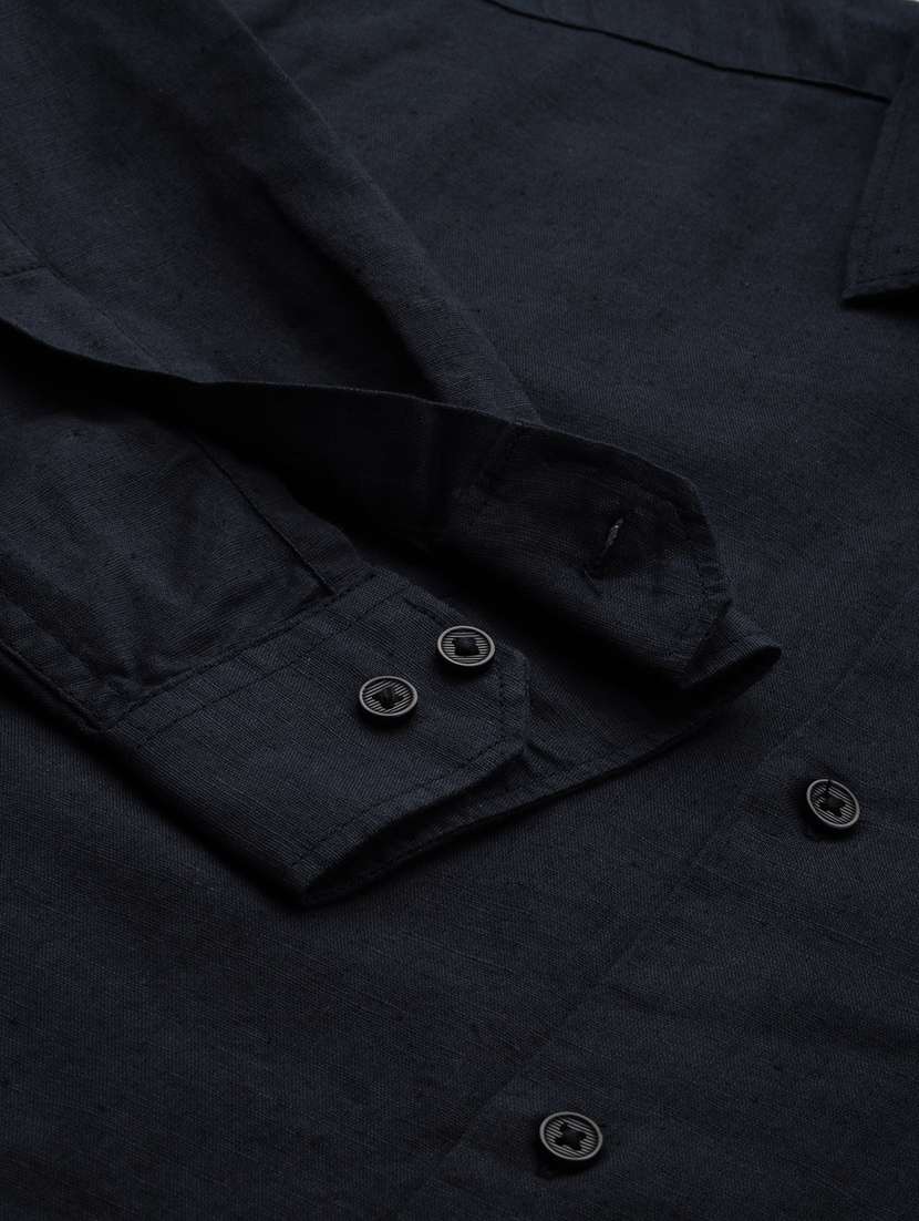 mens solid casual shirt - 19855958 - Standard Image - 7