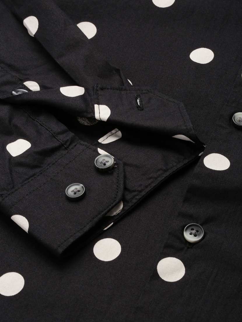 mens polka dots casual shirt - 19855971 - Standard Image - 7