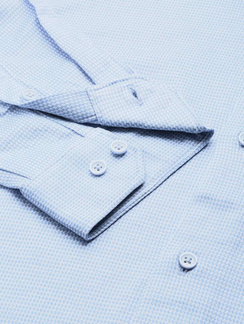 mens self design casual shirt - 19856021 -  Standard Image - 7