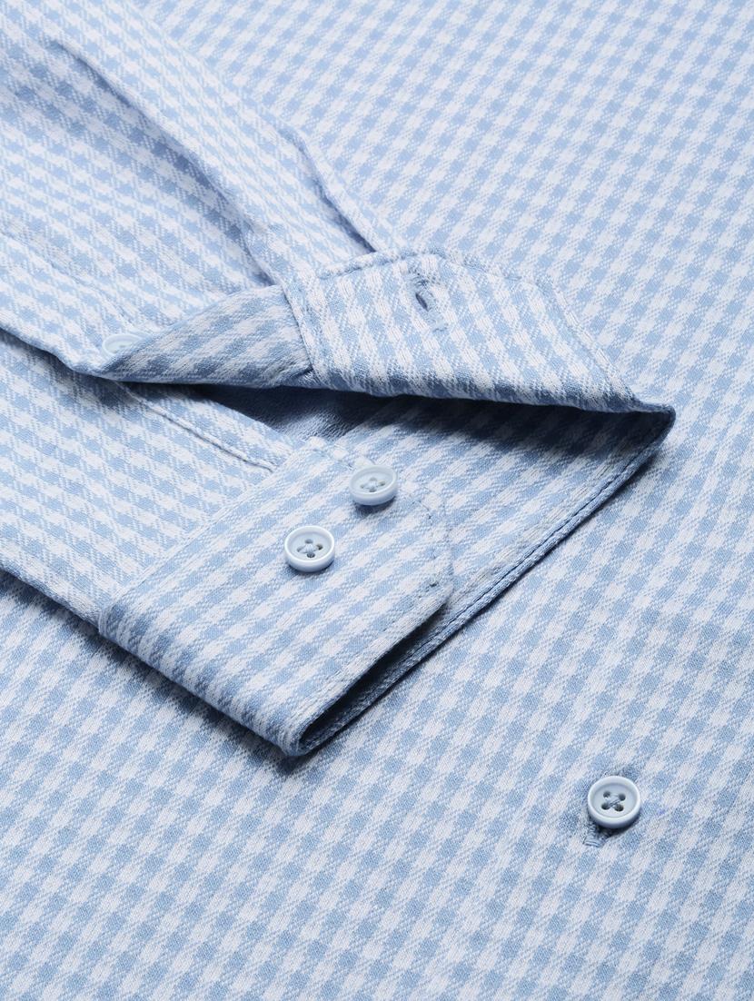 mens checks casual shirt - 19856024 - Standard Image - 7