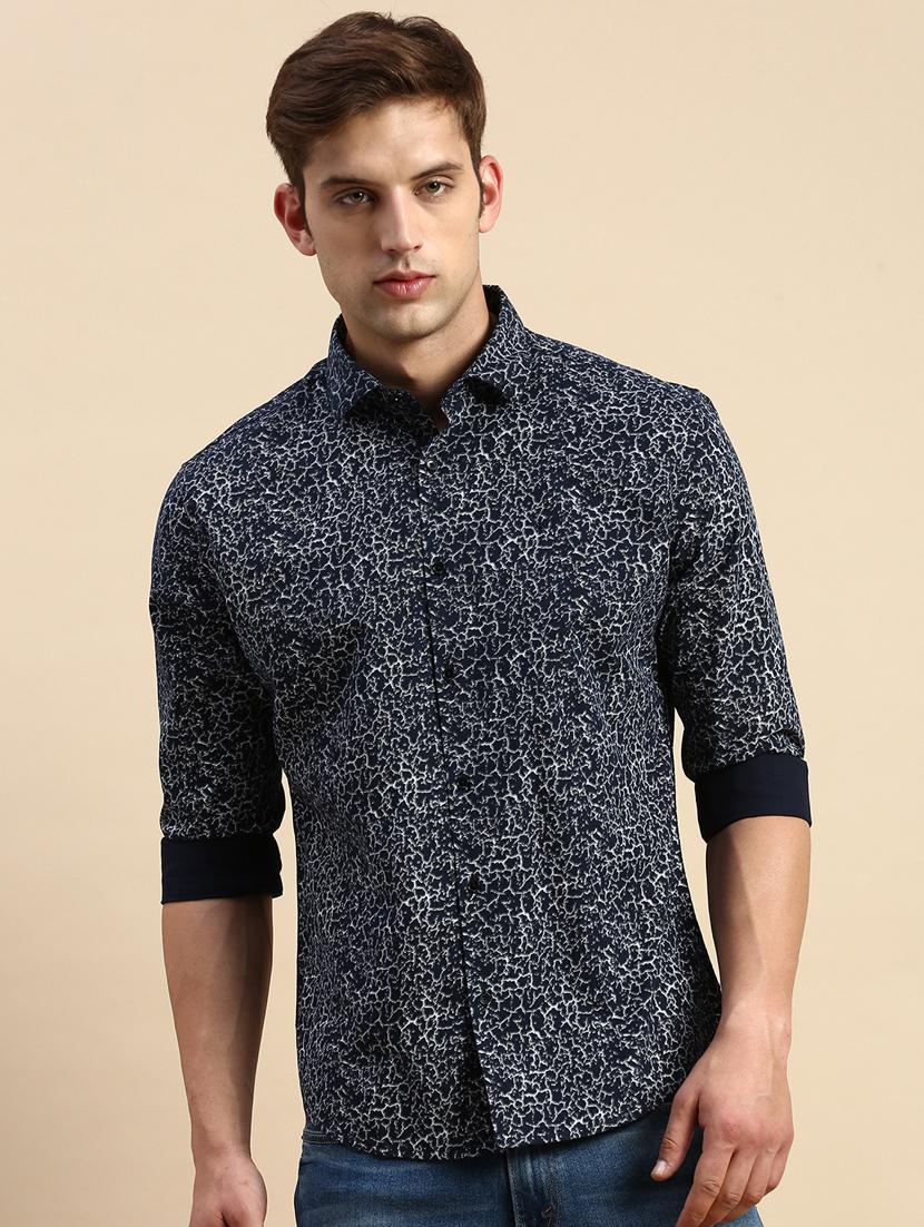 mens printed casual shirt - 19856045 -  Zoom Image - 0