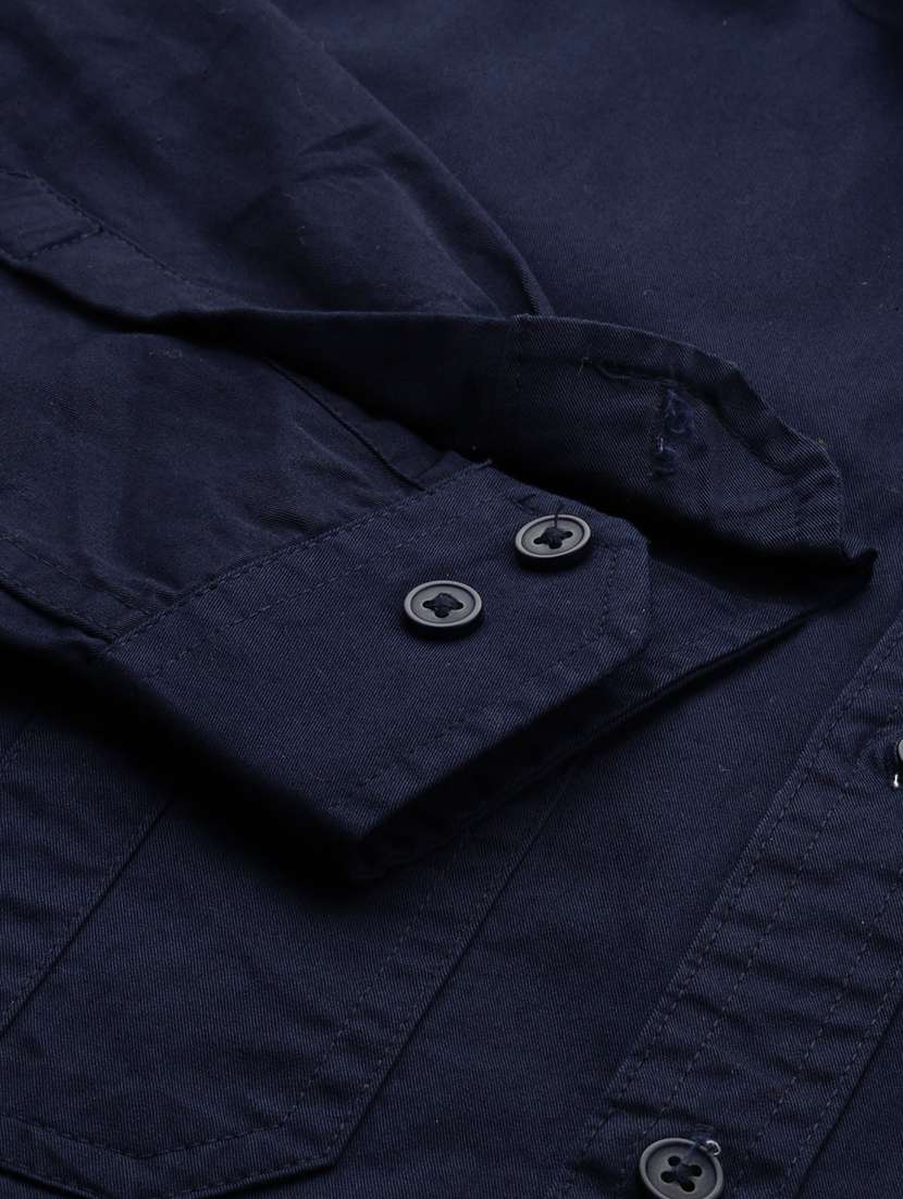 mens solid casual shirt - 19856066 -  Standard Image - 7