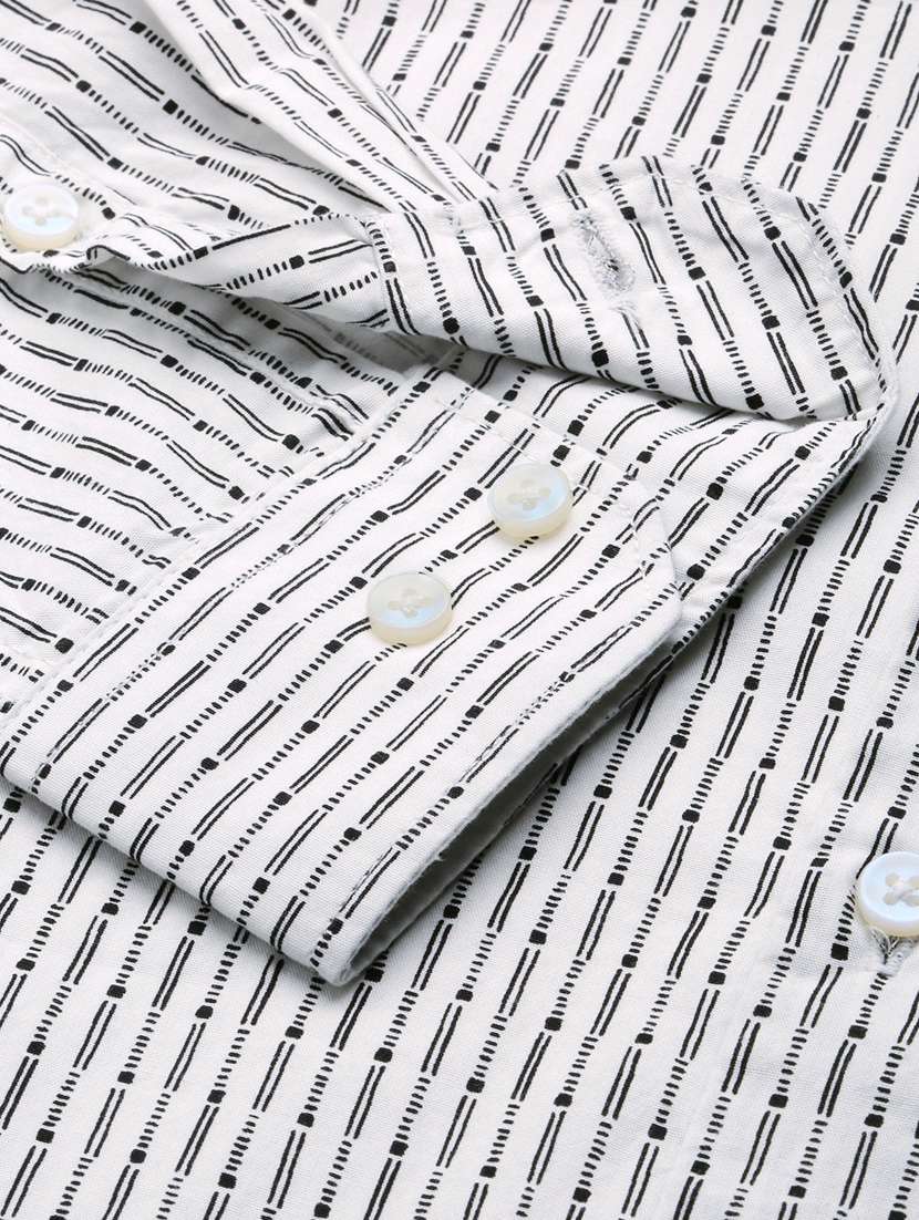 white cotton casual shirt - 19856087 -  Standard Image - 7