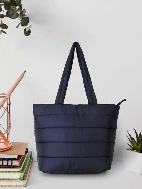 black polyester handbag - 19856172 -  Standard Image - 0