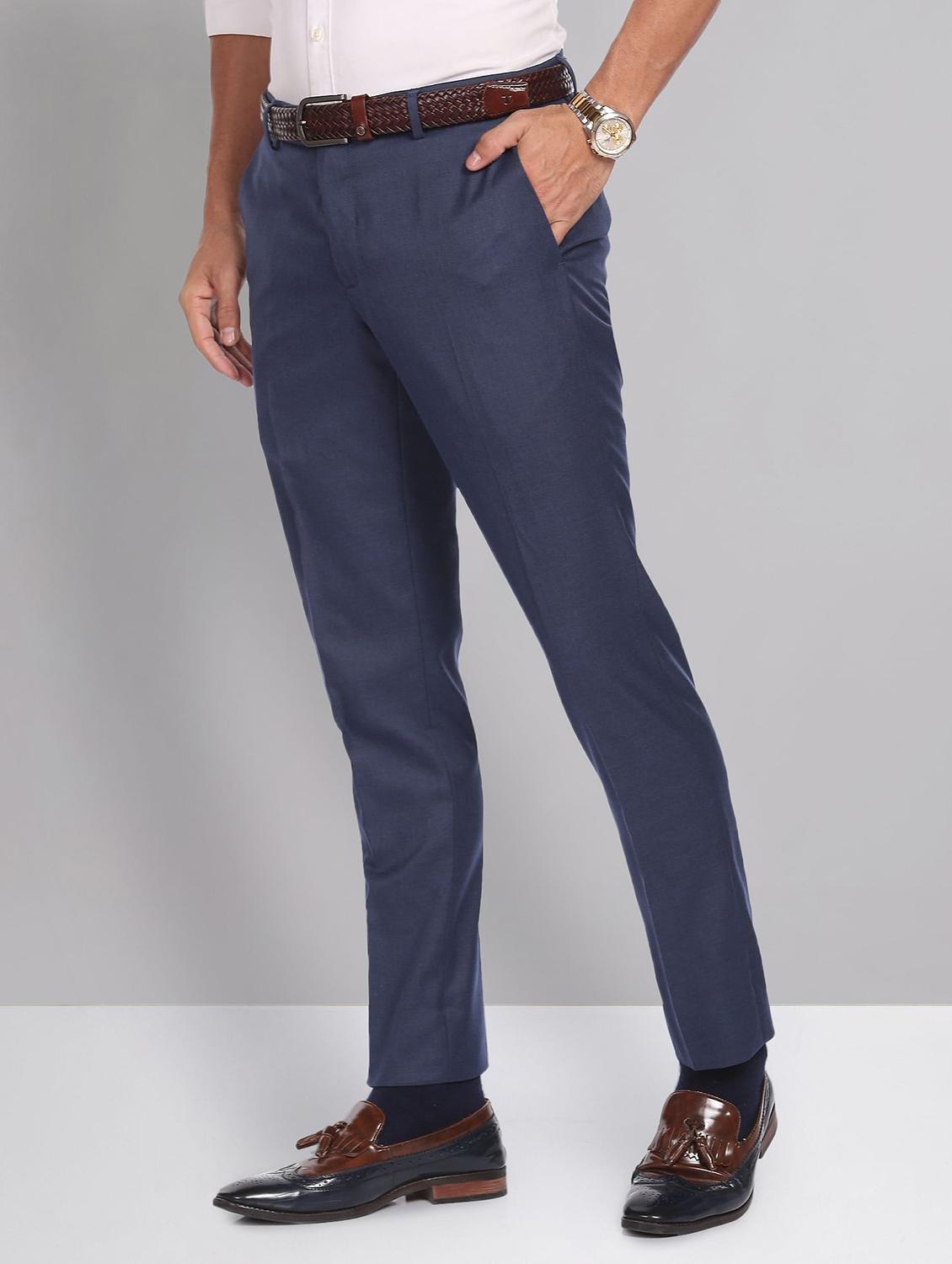 mid rise solid formal trouser - 19856234 - Standard Image - 2