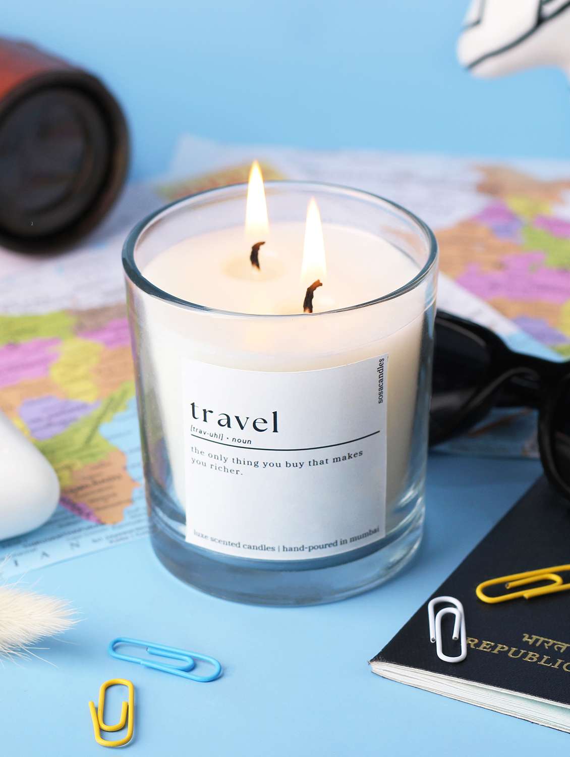 travel scented candles for traveller | travel gadgets