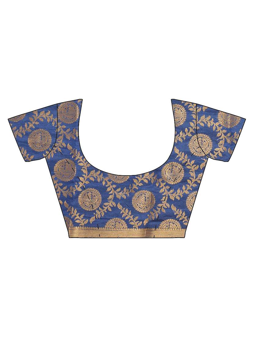 women's banarasi saree with blouse - 19861854 -  Standard Image - 2