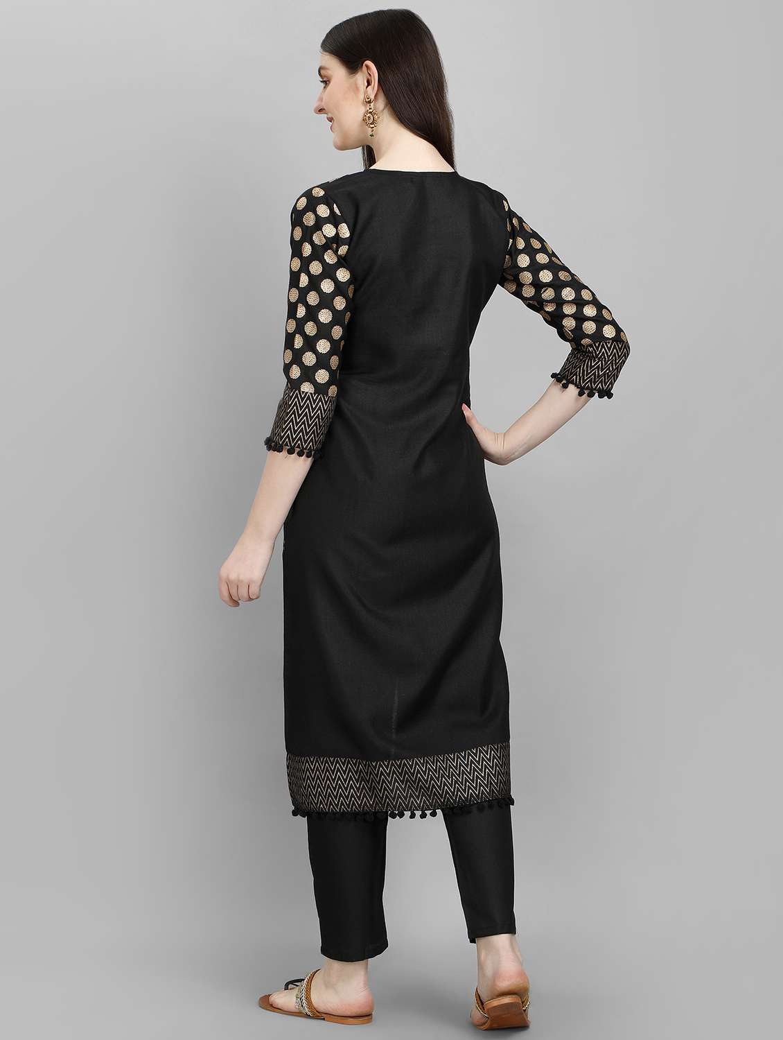 printed kurta pant set - 19864105 -  Standard Image - 2